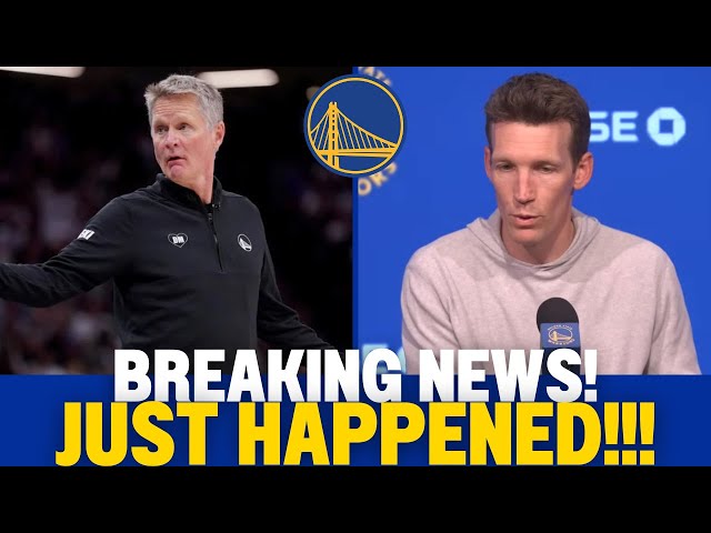 SAD NEWS:  Golden state head coach has been fired for……….