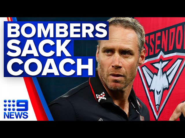 SAD NEWS: Essendon head coach has been fired for….4