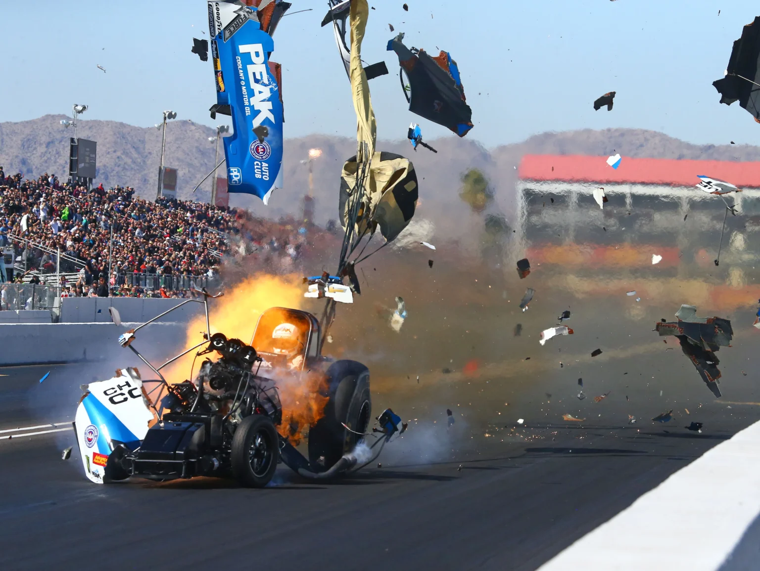 Drag Racing Legend John Force Returns Home to Southern California After Setback Following 300-MPH Crash