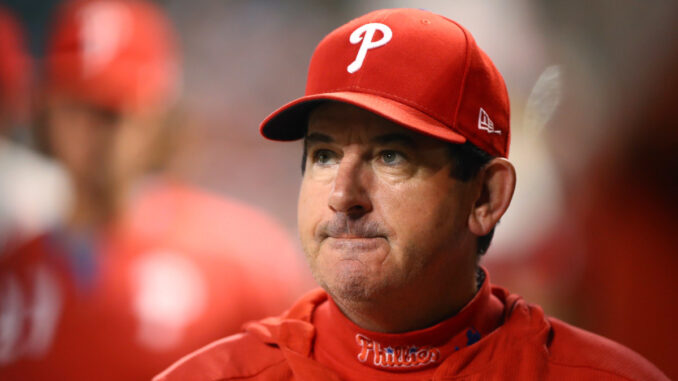 Philadelphia Phillies coach announced a player departure