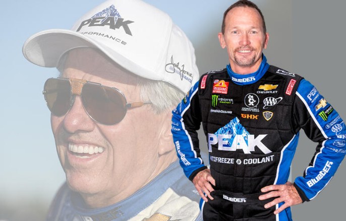 JUST NOW: Jack Beckman, filling in for John Force and excited to be back in Brainerd