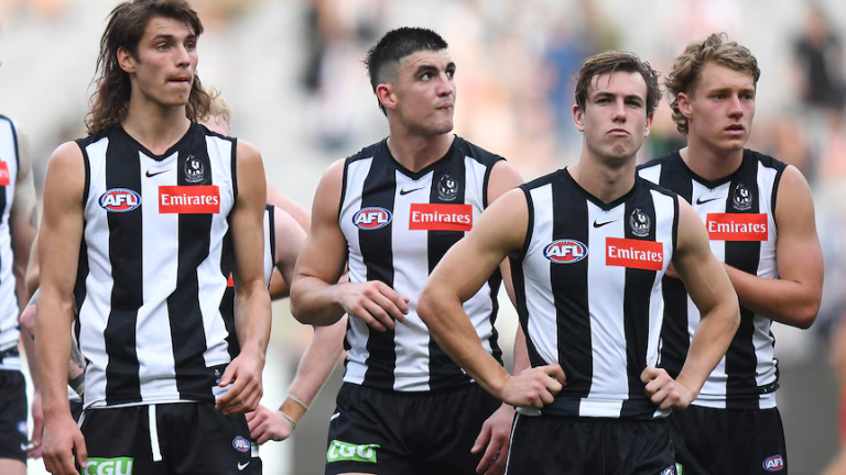 Just Now: Tis is cleaver but still shocking Collingwood football club due to the suspension of a star player…