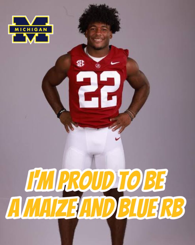 BREAKING: 5-star RB Justice Haynes Decommits from Alabama and Commits to Michigan Football…