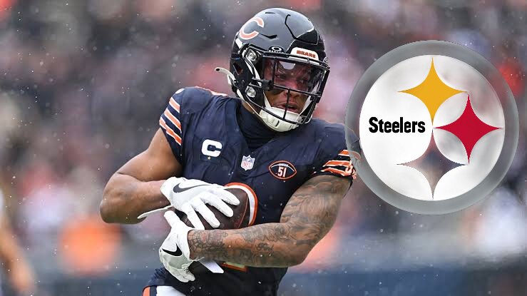 Bears traded D. J. Moore to the Steelers over $244 million today…