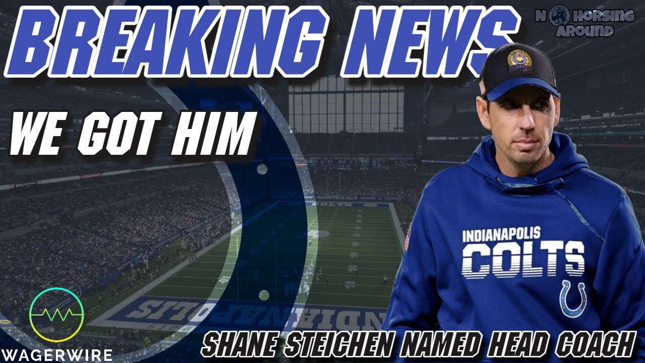 BREAKING NEWS: Indianapolis Colts Coach Shane Steichen Sends Shockwaves Across NFL: Announces Signing of Broncos QB Bo Nix, Leaving Colts Owner….