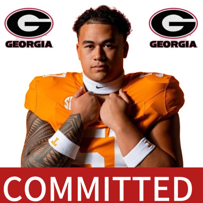 Breaking: King Taua Moi Decommits and Chooses Georgia Bulldogs; A Five-Star Recruit’s Bold Move to Shape His Future with the Bulldogs and Propel to the Top, Making New Era of Commitment…