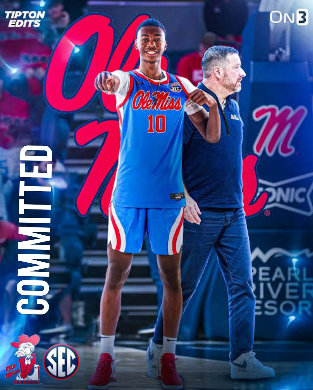 Five-Star Sophomore PF 6-Foot-9 Nation’s Top 2025 Recruit Tylis Jordan Committed To Ole Miss Men’s Basketball Over Tennessee Vols,Kentucky and Duke