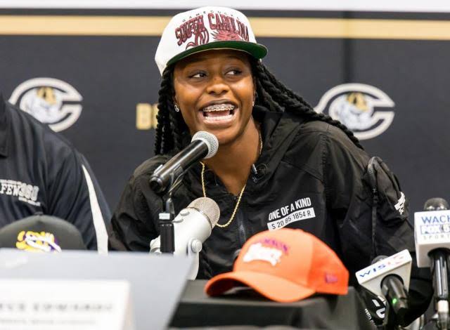 Exciting News: South Carolina Gamecocks women’s basketball forward Joyce Edward named SEC Tournament MVP, receiving a prestigious award of the year and a $5 Million remittance from Coach Dawn Staley as…..